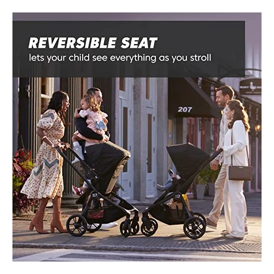 Autre vue de la poussette Baby Jogger City Sights