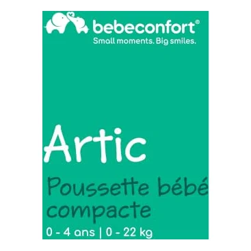 Autre vue de la poussette Bébé Confort Artic