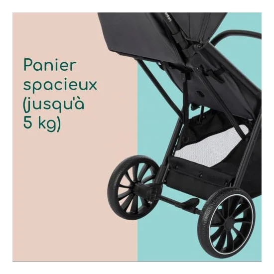 Autre vue de la poussette Bébé Confort Artic