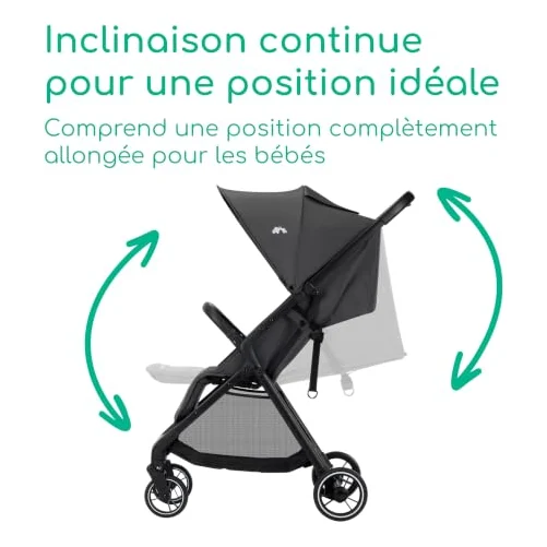 Autre vue de la poussette Bébé Confort Azur Duo
