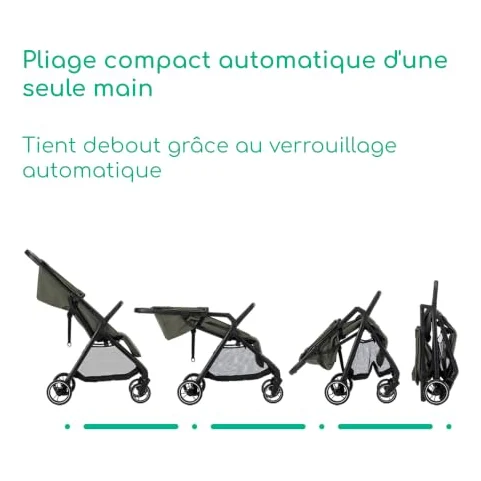 Autre vue de la poussette Bébé Confort Azur