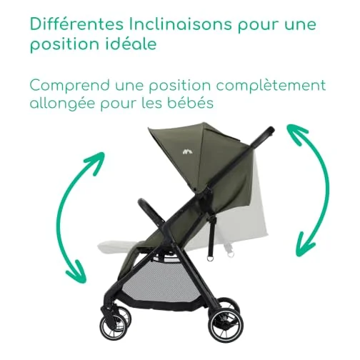 Autre vue de la poussette Bébé Confort Azur