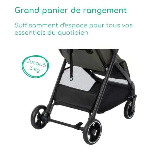Autre vue de la poussette Bébé Confort Azur