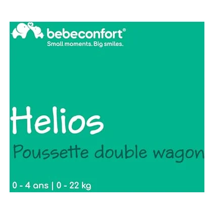 Autre vue de la poussette Bébé Confort Helios