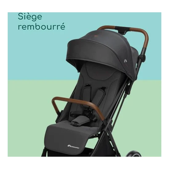 Autre vue de la poussette Bébé Confort Indra