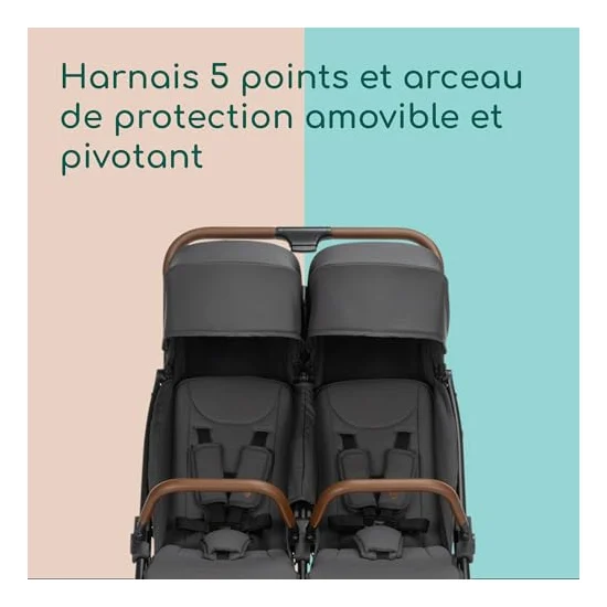 Autre vue de la poussette Bébé Confort Mane