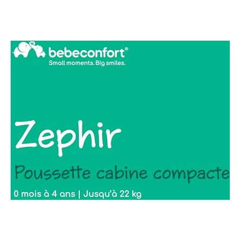 Autre vue de la poussette Bébé Confort Zephir