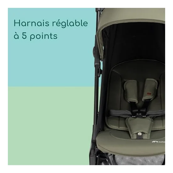 Autre vue de la poussette Bébé Confort Zephir