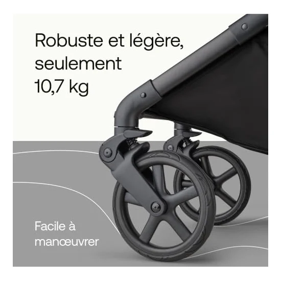 Autre vue de la poussette Bugaboo Cub