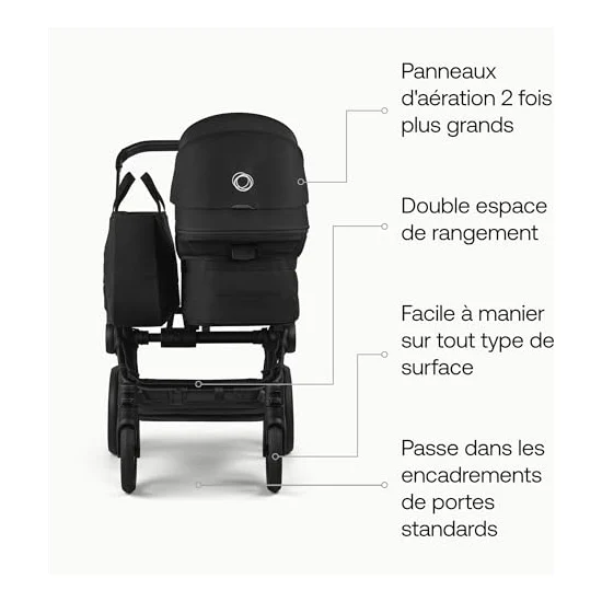 Autre vue de la poussette Bugaboo Donkey 6