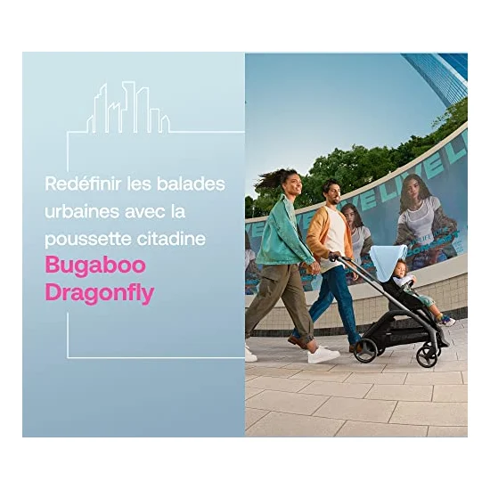 Autre vue de la poussette Bugaboo Dragonfly