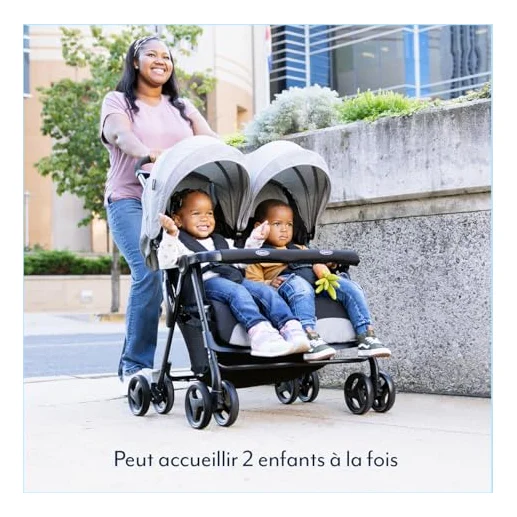 Autre vue de la poussette Graco DuoRider