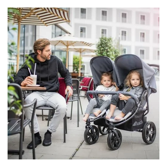 Autre vue de la poussette Hauck Roadster Duo SLX