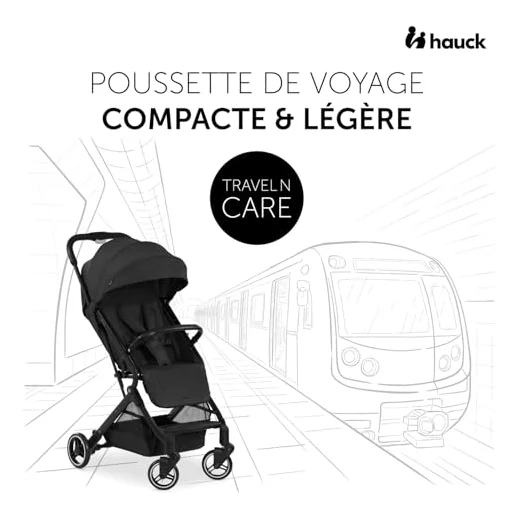 Autre vue de la poussette Hauck Travel N Care