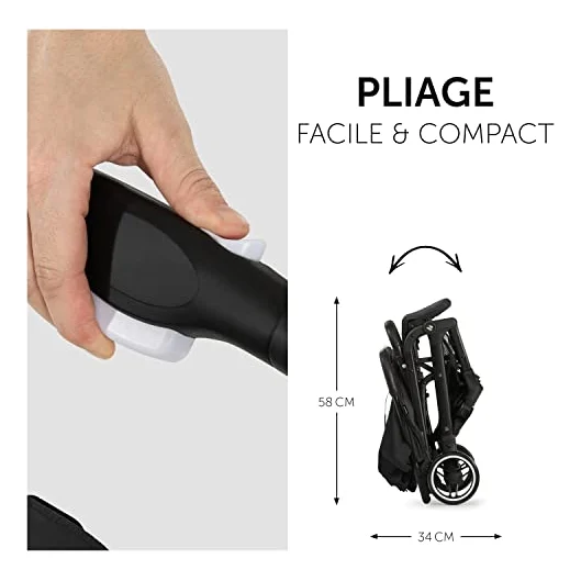 Autre vue de la poussette Hauck Travel N Care