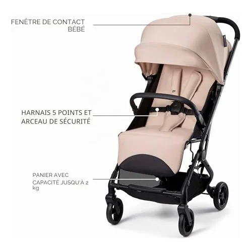 Autre vue de la poussette Kinderkraft Indy 3
