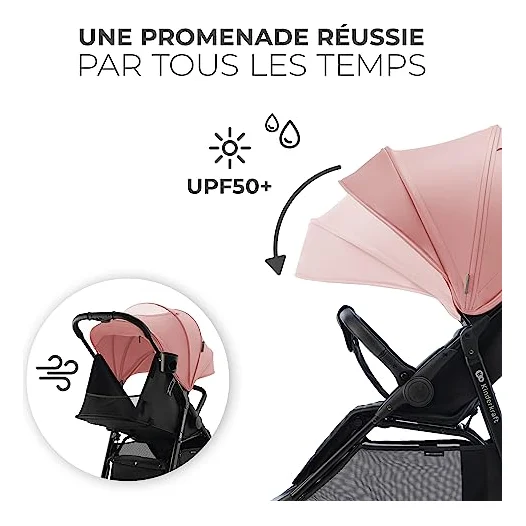 Autre vue de la poussette Kinderkraft Rine
