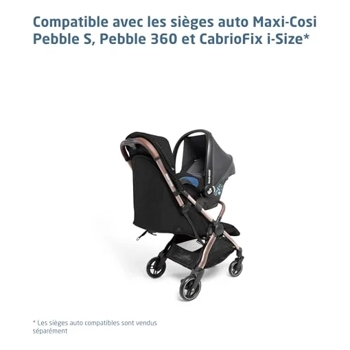 Autre vue de la poussette Maxi-Cosi Eva3