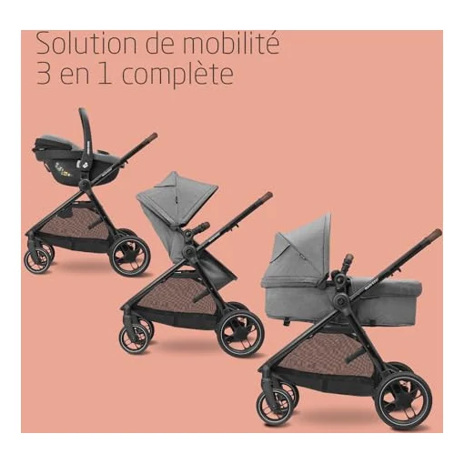Autre vue de la poussette Maxi-Cosi Zelia S Trio