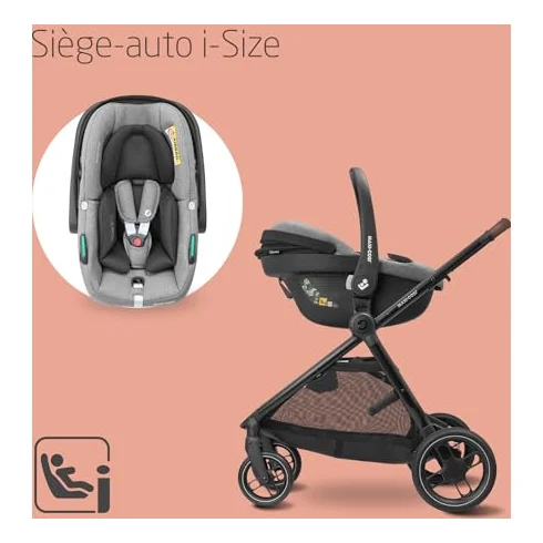 Autre vue de la poussette Maxi-Cosi Zelia S Trio