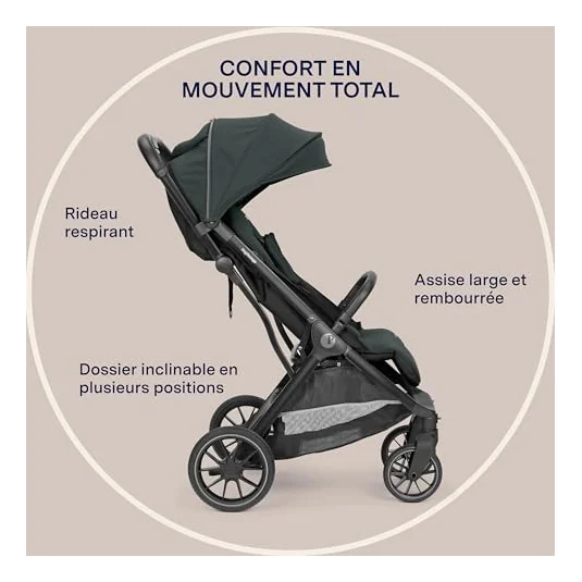 Autre vue de la poussette Peg Perego X-Country